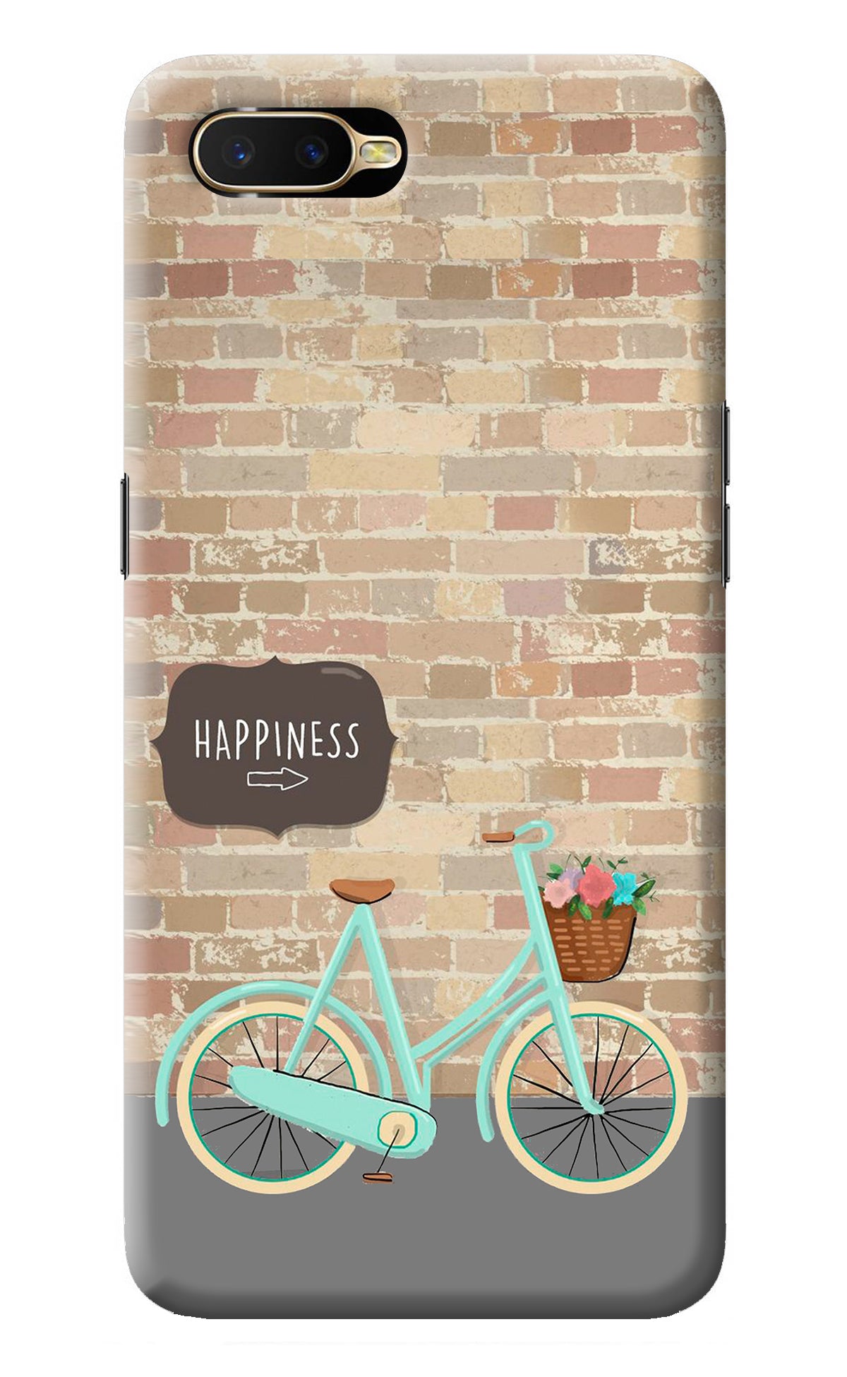 Happiness Artwork Oppo K1 Back Cover