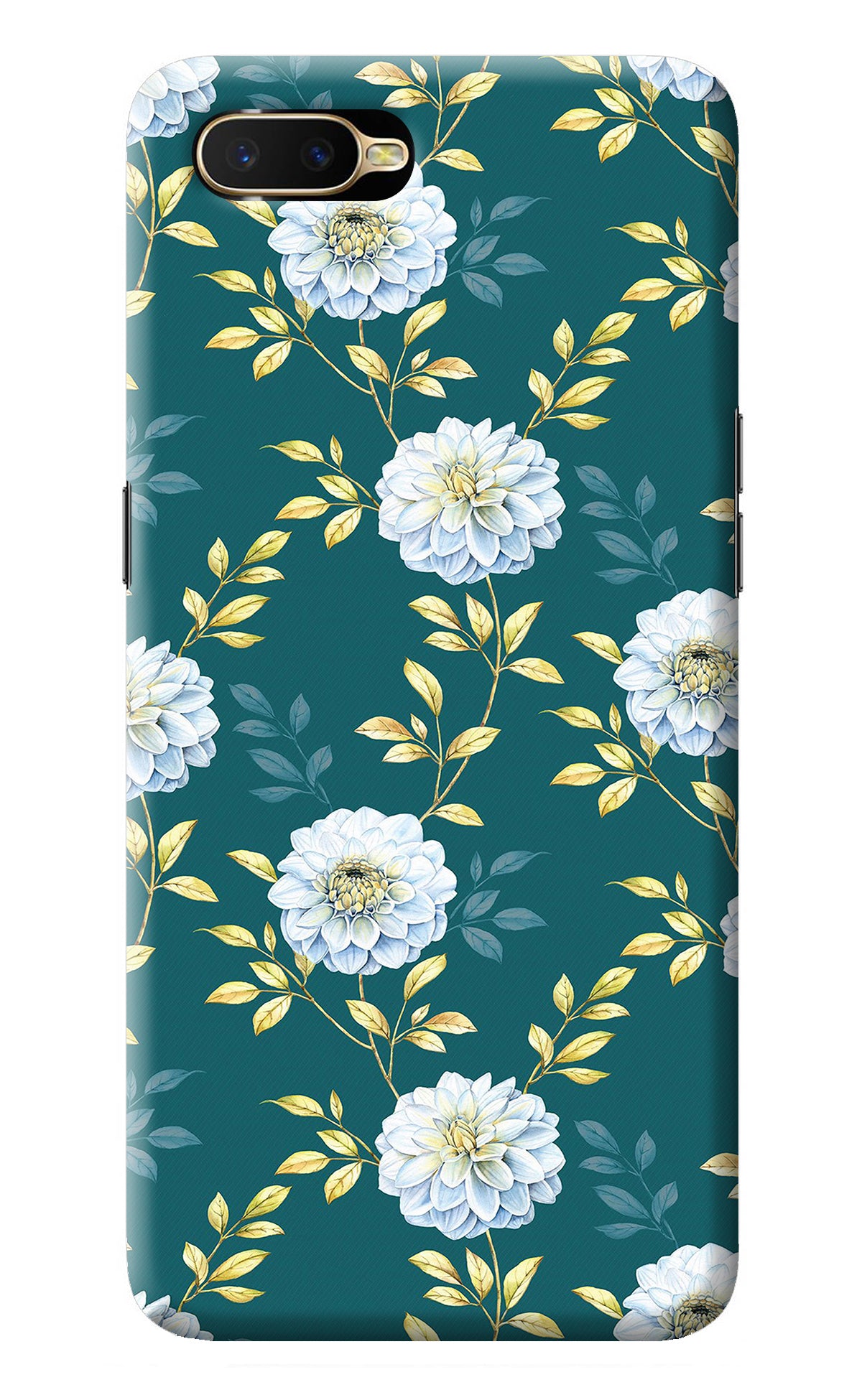 Flowers Oppo K1 Back Cover