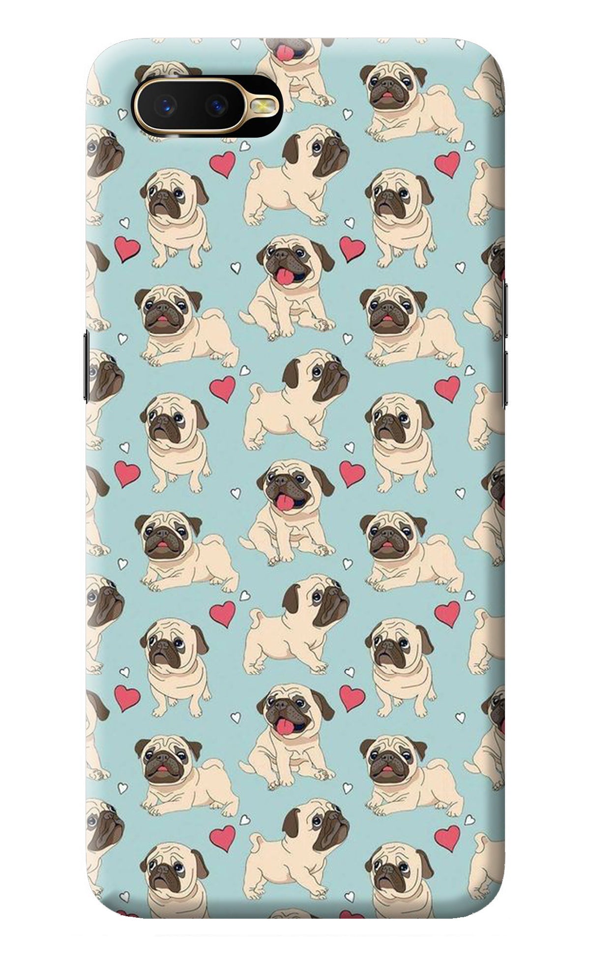 Pug Dog Oppo K1 Back Cover