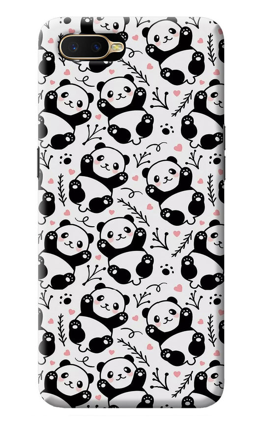 Cute Panda Oppo K1 Back Cover