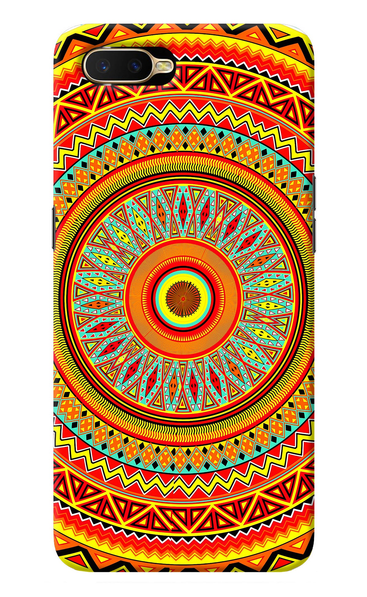 Mandala Pattern Oppo K1 Back Cover