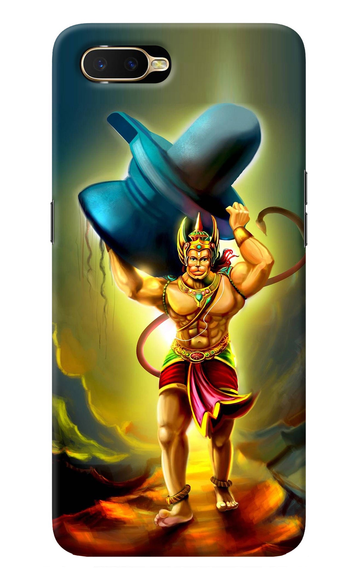 Lord Hanuman Oppo K1 Back Cover