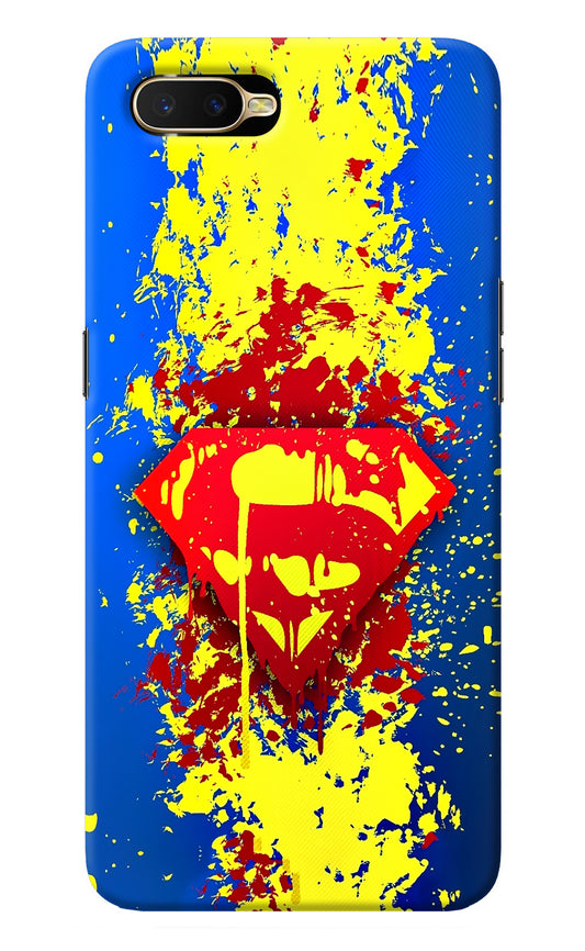 Superman logo Oppo K1 Back Cover