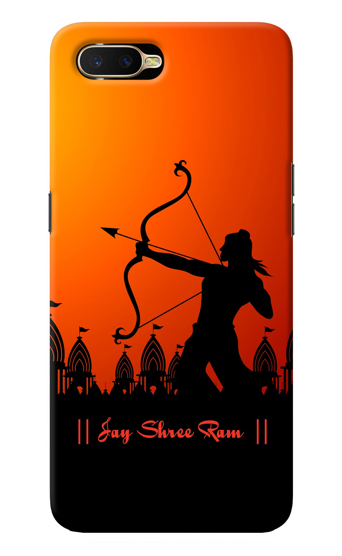 Lord Ram - 4 Oppo K1 Back Cover