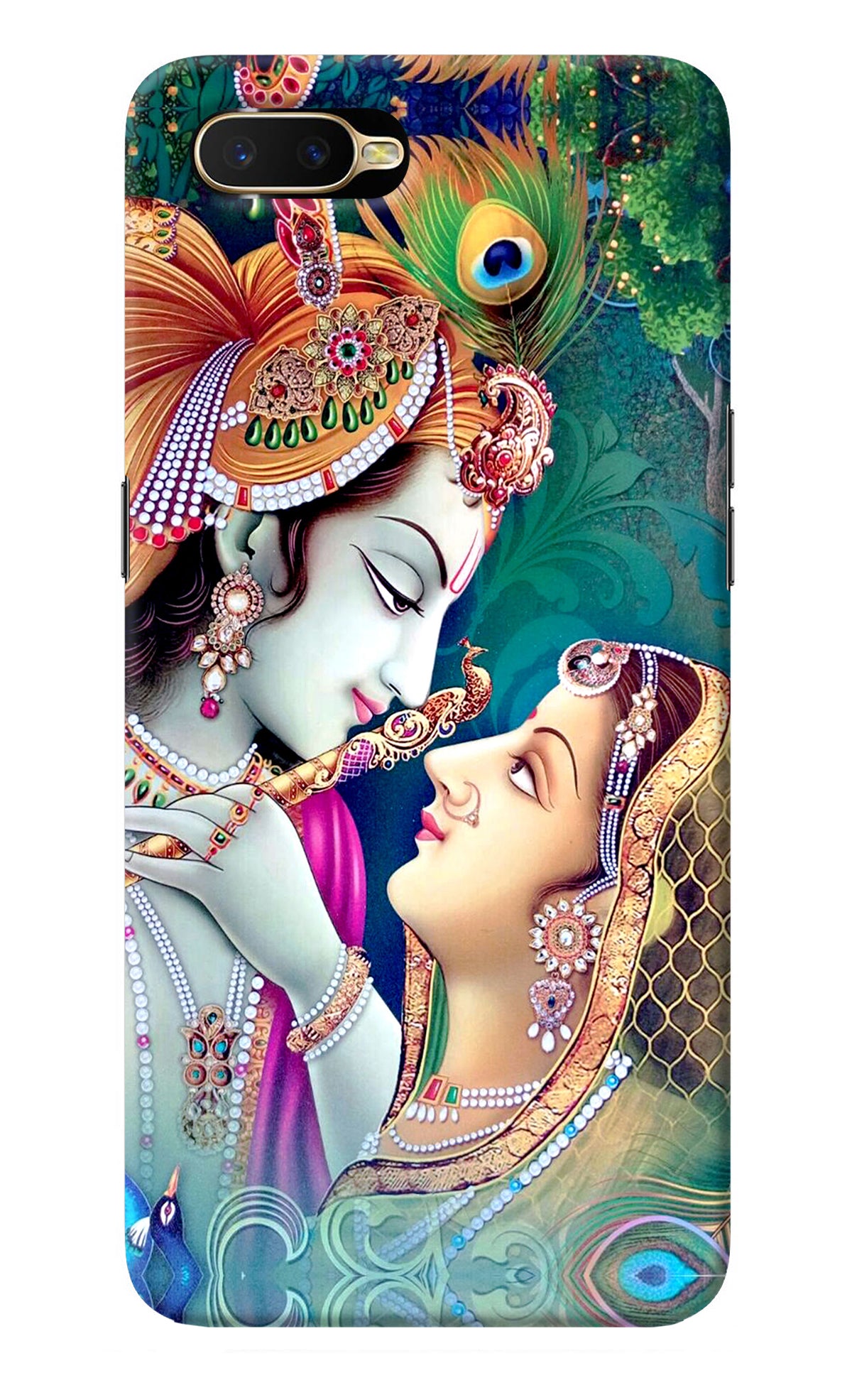 Lord Radha Krishna Oppo K1 Back Cover