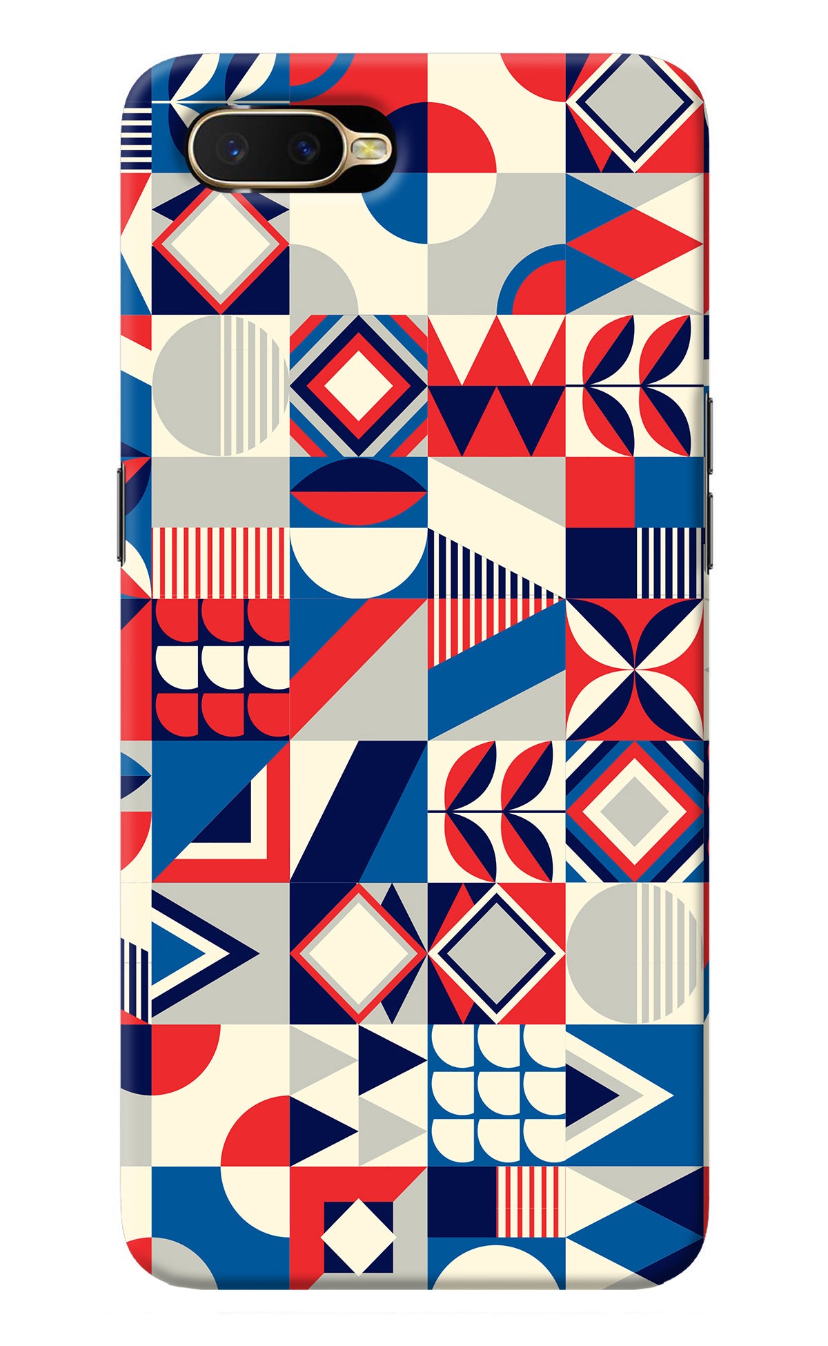 Colorful Pattern Oppo K1 Back Cover