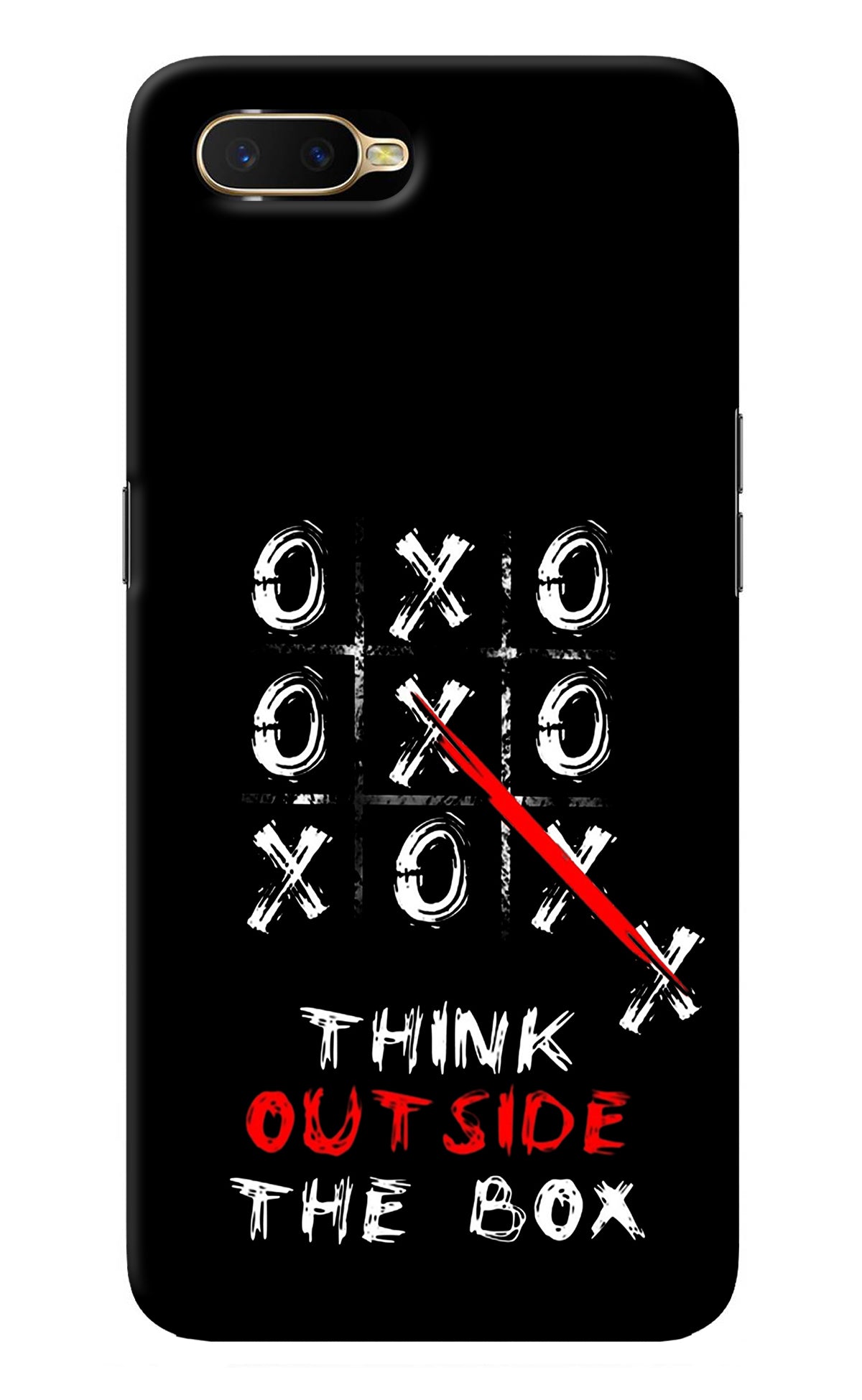 Think out of the BOX Oppo K1 Back Cover