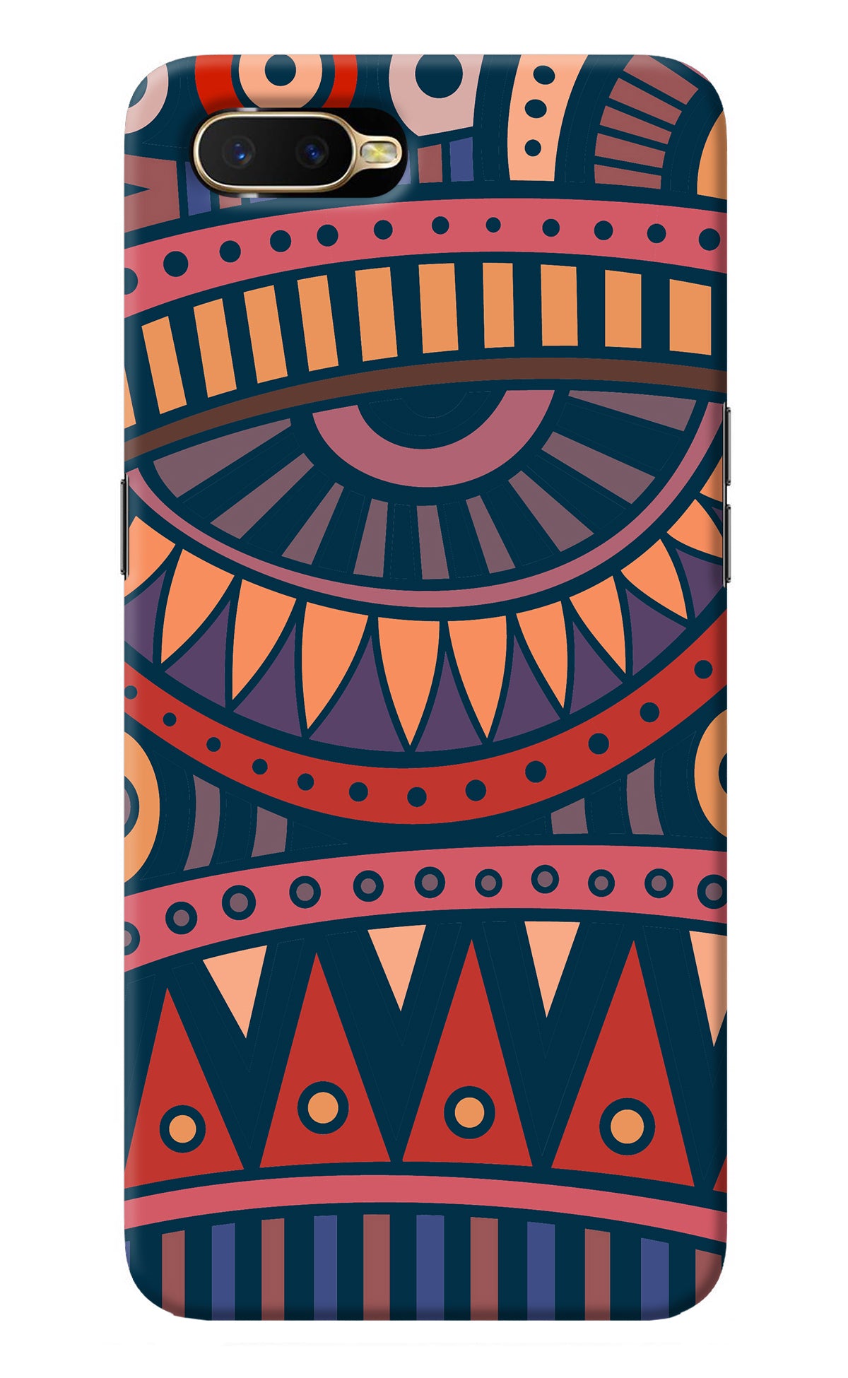 African Culture Design Oppo K1 Back Cover