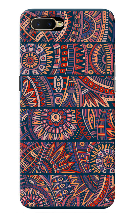 African Culture Design Oppo K1 Back Cover