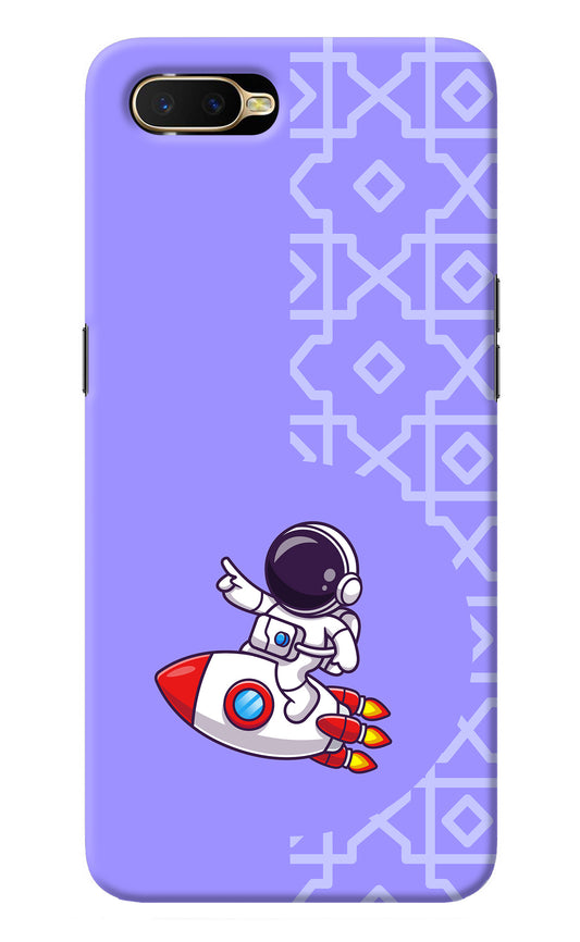 Cute Astronaut Oppo K1 Back Cover