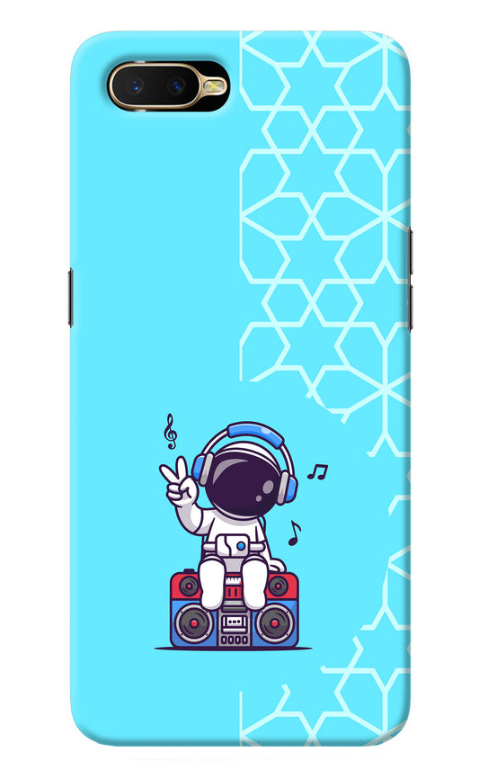 Cute Astronaut Chilling Oppo K1 Back Cover