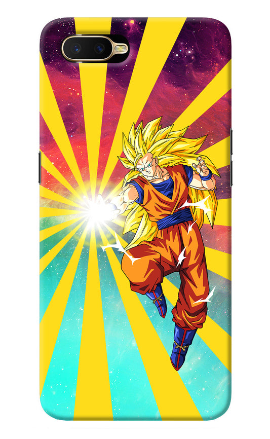 Goku Super Saiyan Oppo K1 Back Cover