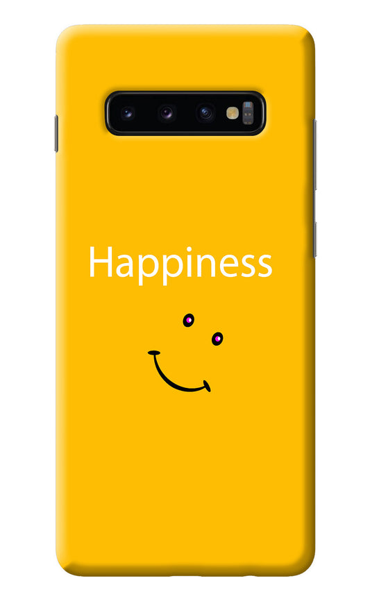 Happiness With Smiley Samsung S10 Plus Back Cover