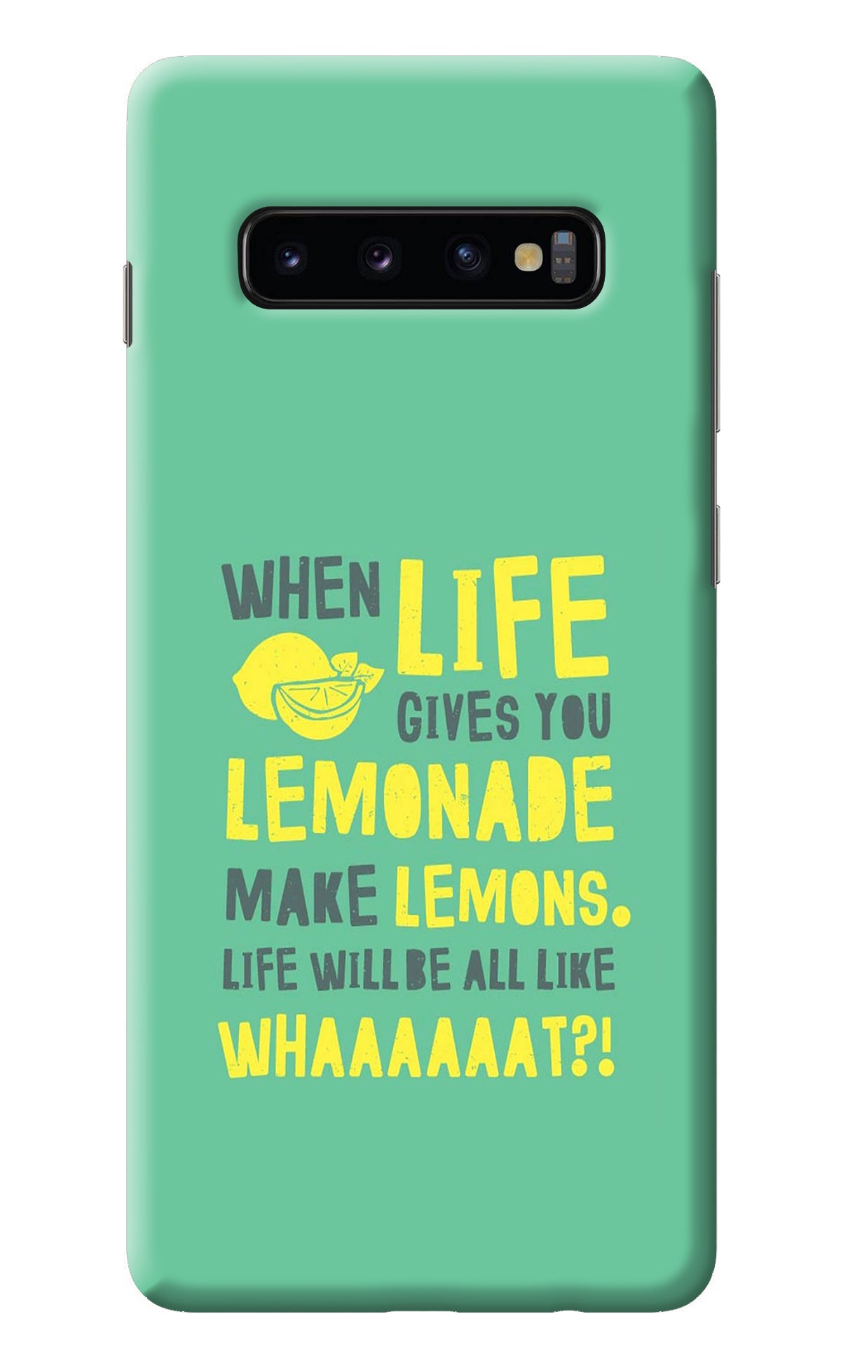 Quote Samsung S10 Plus Back Cover