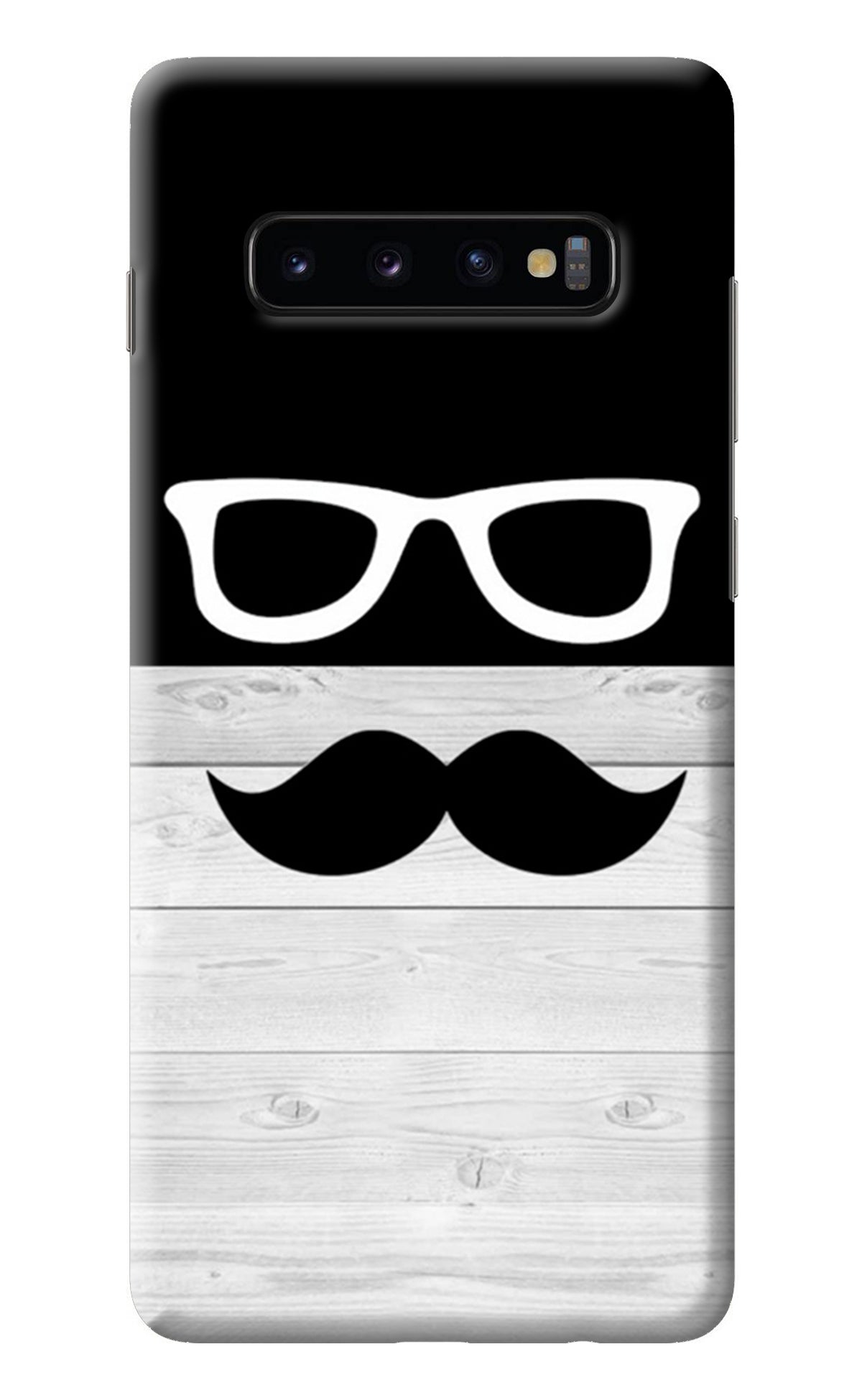 Mustache Samsung S10 Plus Back Cover