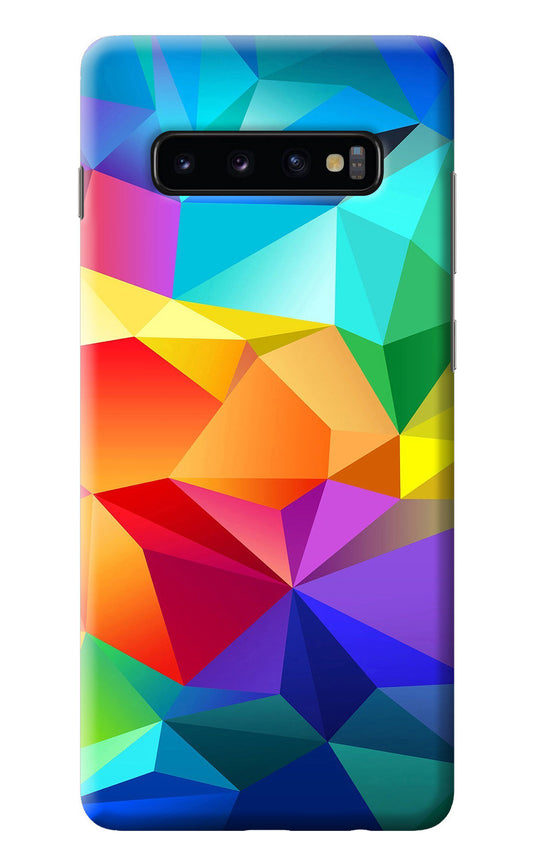 Abstract Pattern Samsung S10 Plus Back Cover
