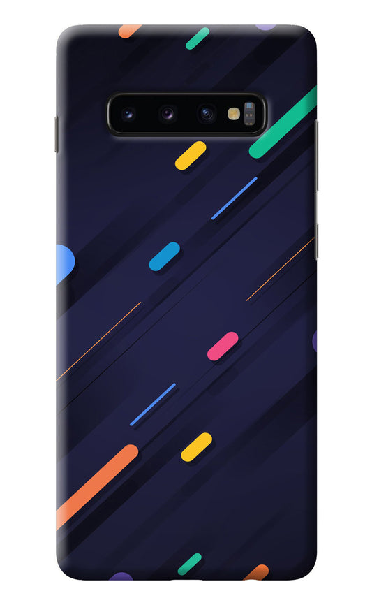 Abstract Design Samsung S10 Plus Back Cover