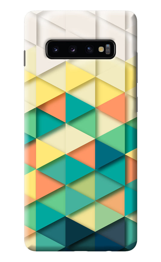 Abstract Samsung S10 Plus Back Cover