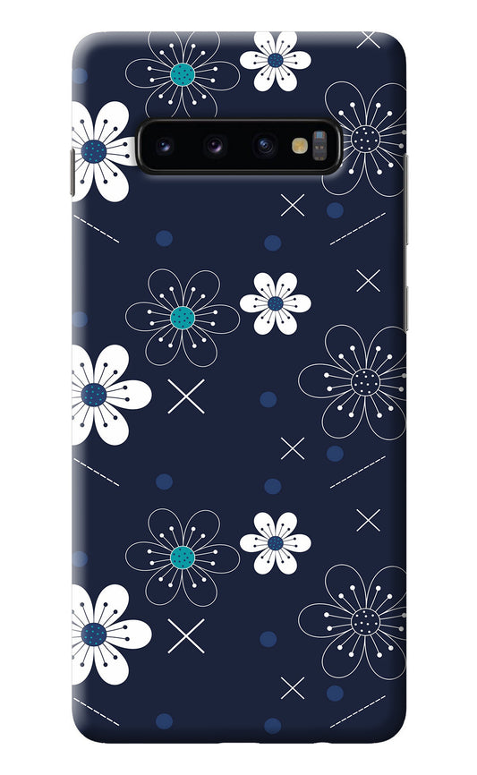 Flowers Samsung S10 Plus Back Cover