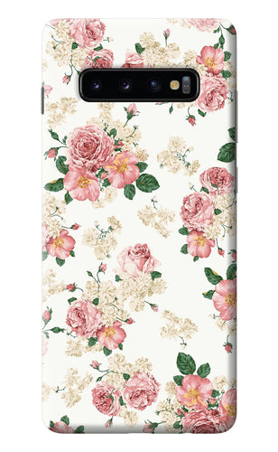 Flowers Samsung S10 Plus Back Cover