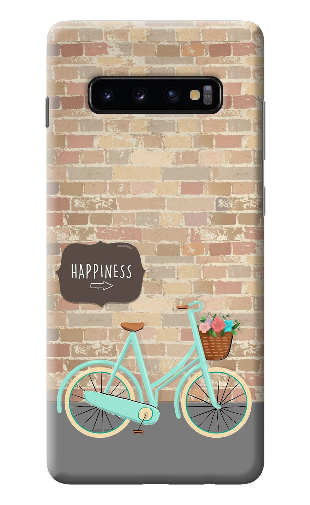 Happiness Artwork Samsung S10 Plus Back Cover