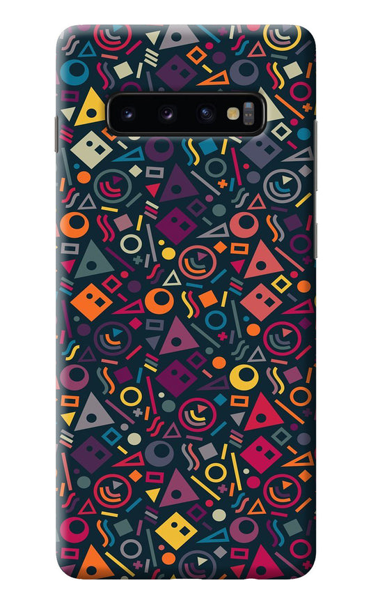 Geometric Abstract Samsung S10 Plus Back Cover