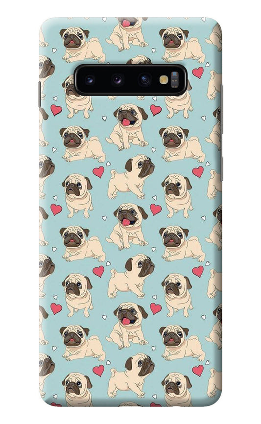 Pug Dog Samsung S10 Plus Back Cover