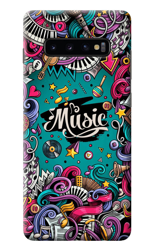 Music Graffiti Samsung S10 Plus Back Cover