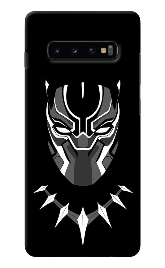 Black Panther Samsung S10 Plus Back Cover