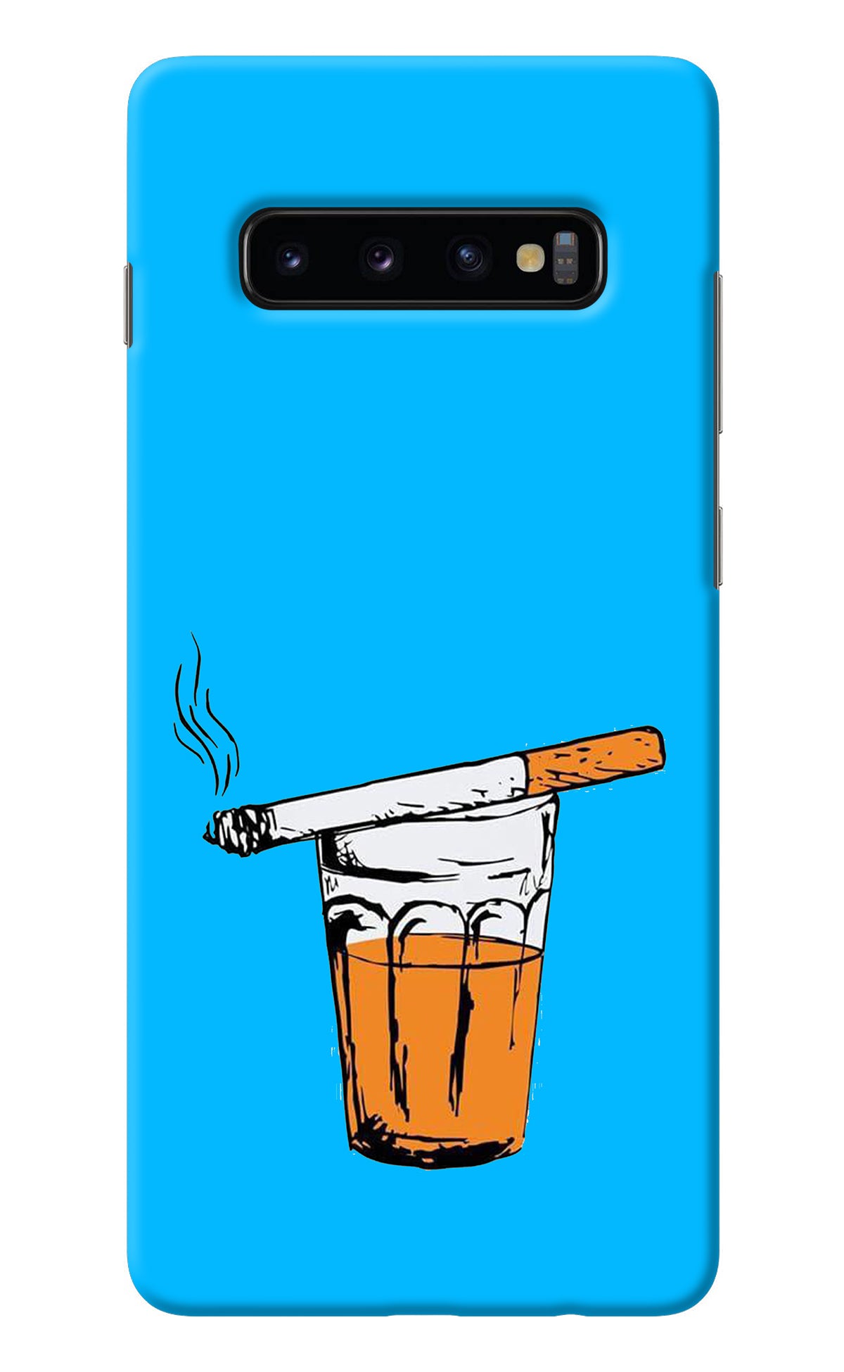 Chai Sutta Samsung S10 Plus Back Cover