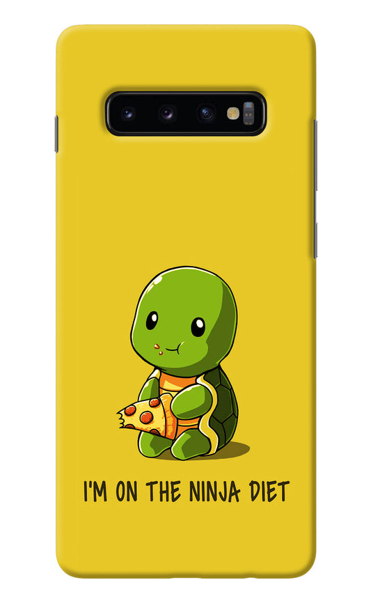 I'm on Ninja Diet Samsung S10 Plus Back Cover