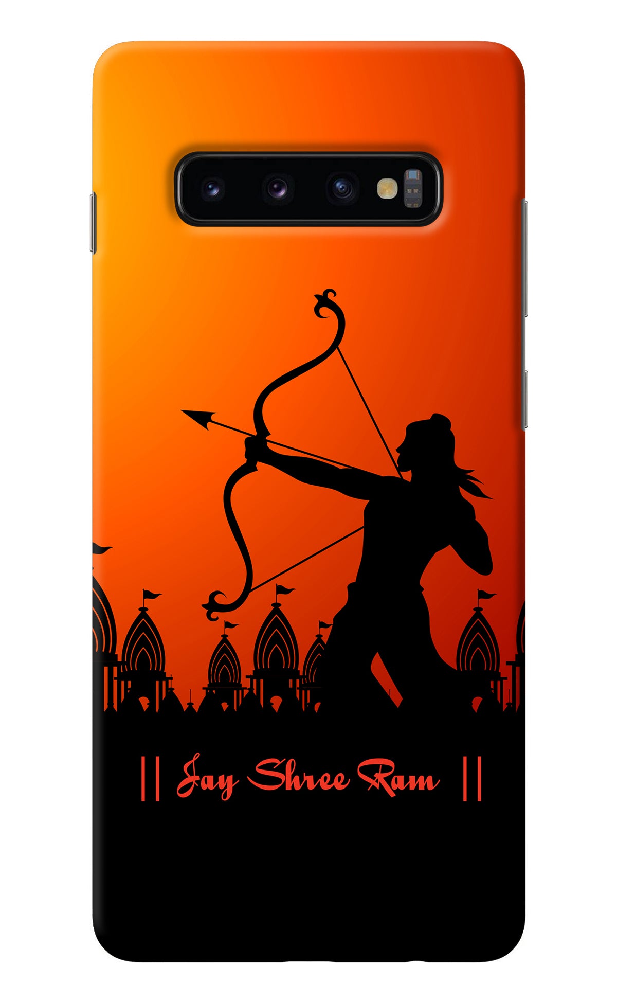 Lord Ram - 4 Samsung S10 Plus Back Cover