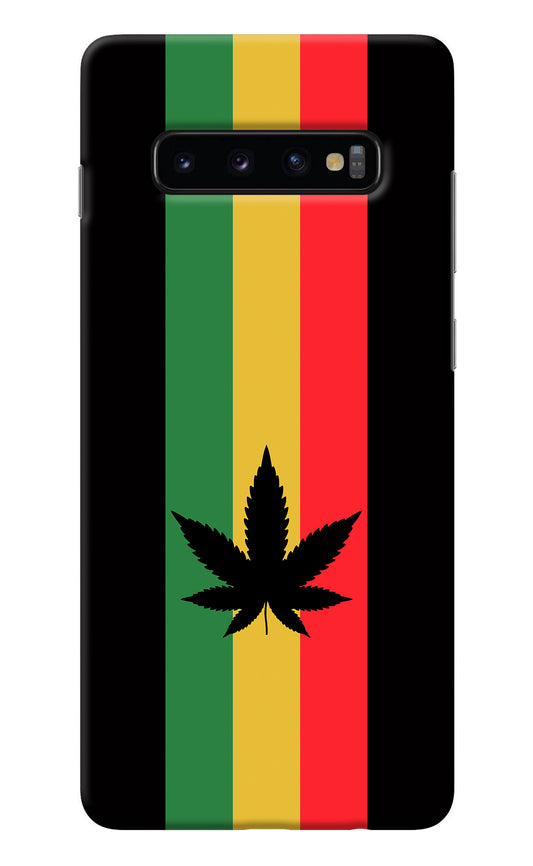 Weed Flag Samsung S10 Plus Back Cover