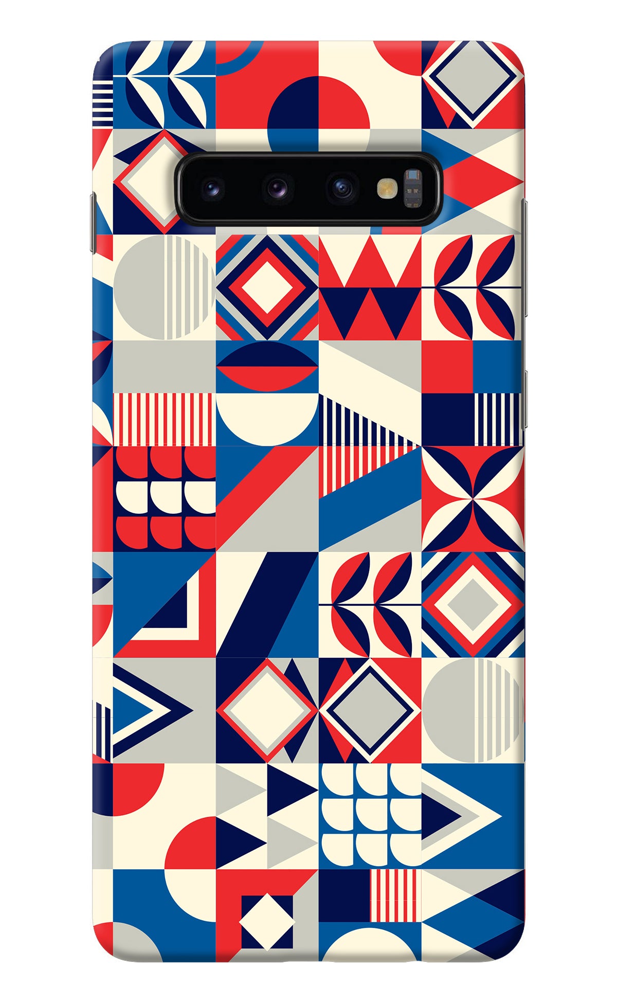 Colorful Pattern Samsung S10 Plus Back Cover