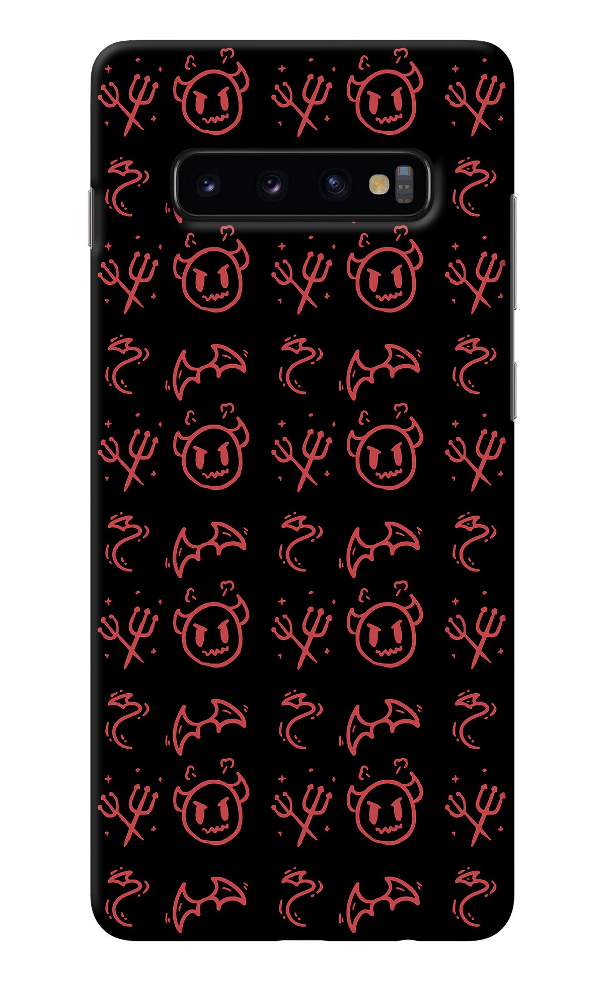 Devil Samsung S10 Plus Back Cover