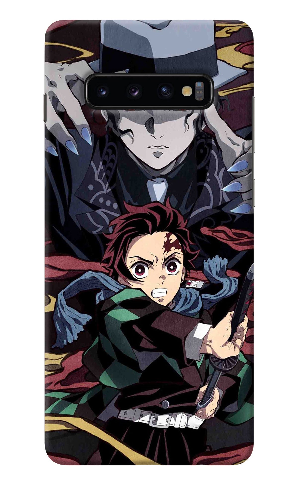 Demon Slayer Samsung S10 Plus Back Cover