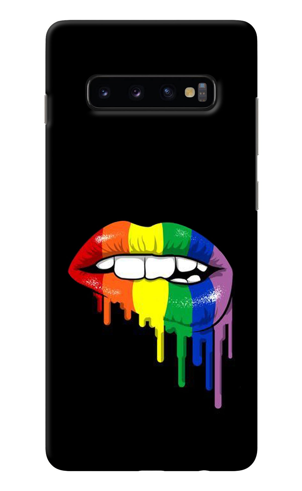 Lips Biting Samsung S10 Plus Back Cover