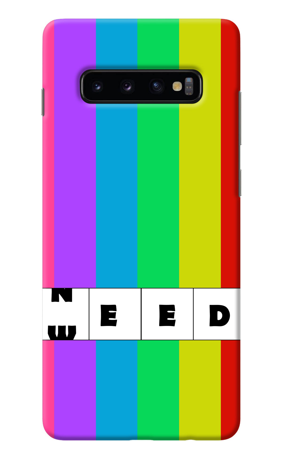 Need Weed Samsung S10 Plus Back Cover