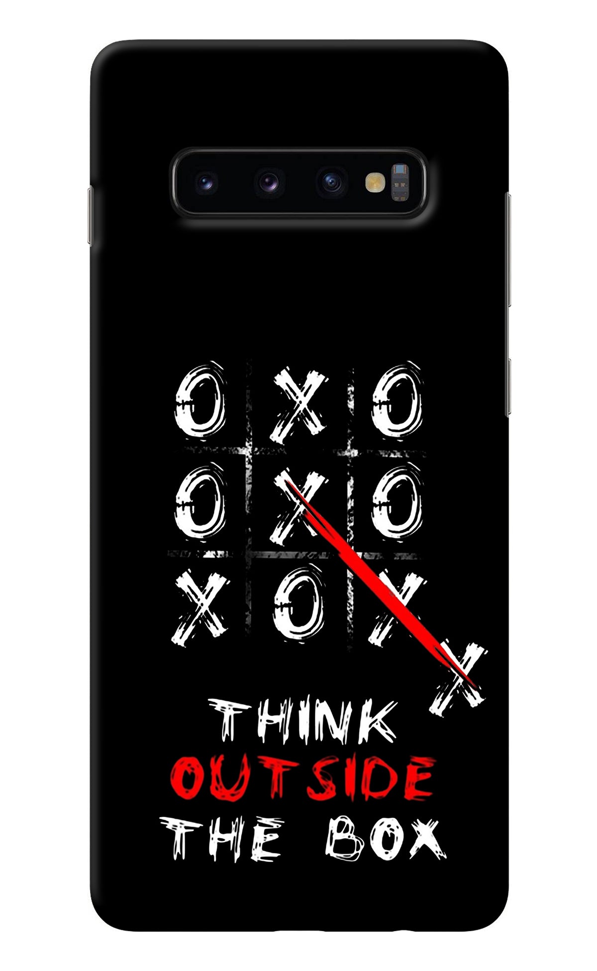 Think out of the BOX Samsung S10 Plus Back Cover