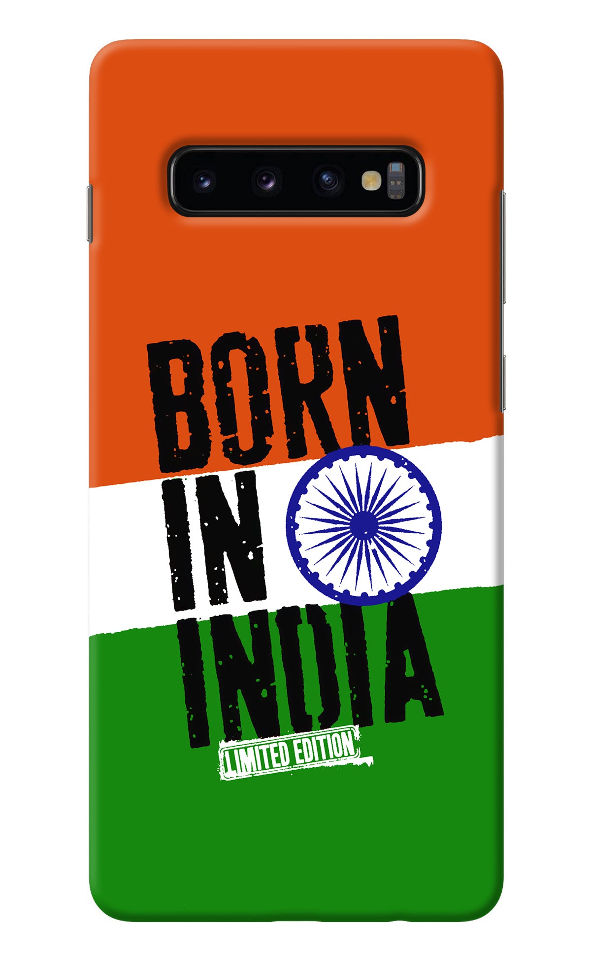 Born in India Samsung S10 Plus Back Cover