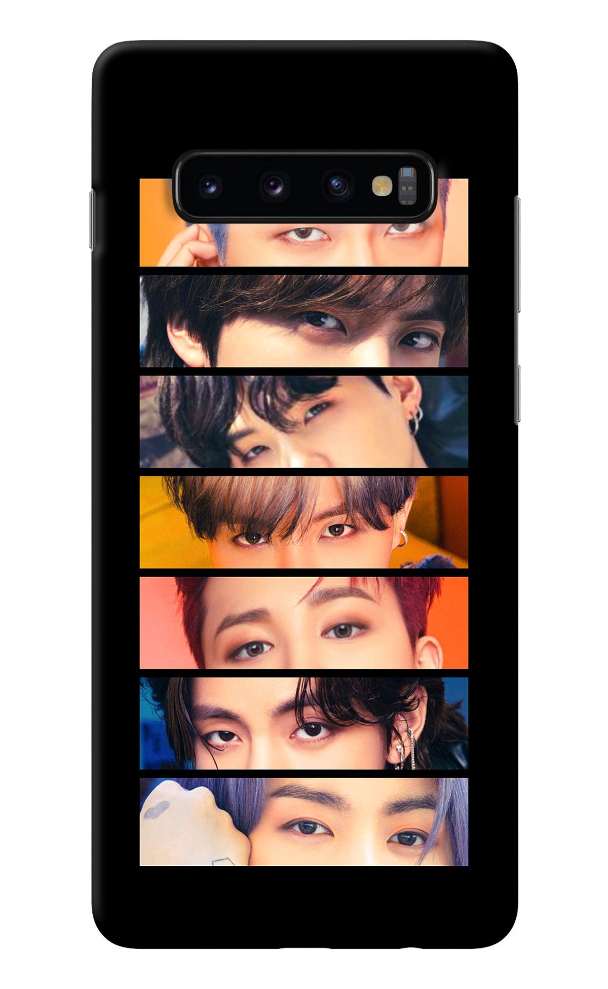 BTS Eyes Samsung S10 Plus Back Cover