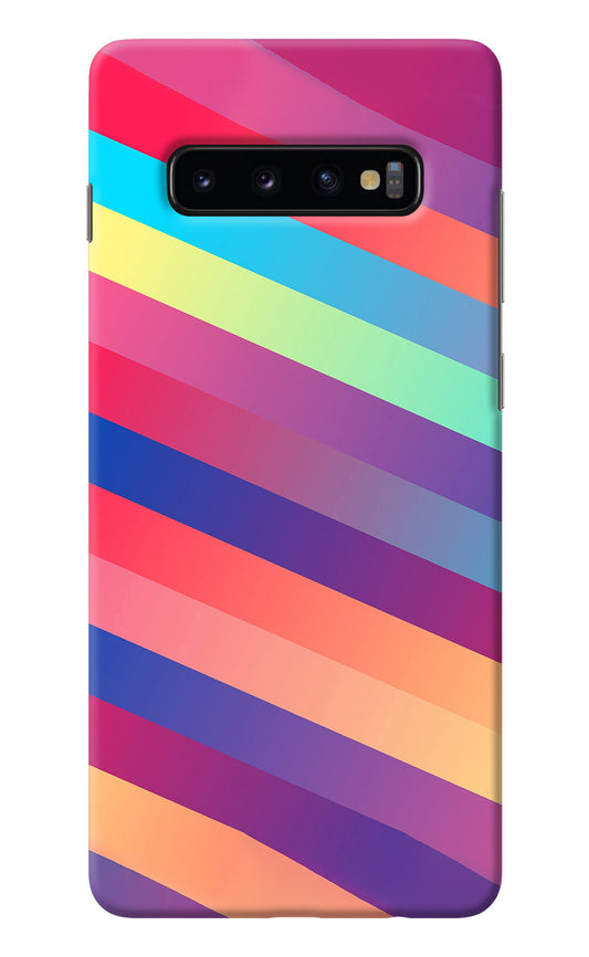 Stripes color Samsung S10 Plus Back Cover