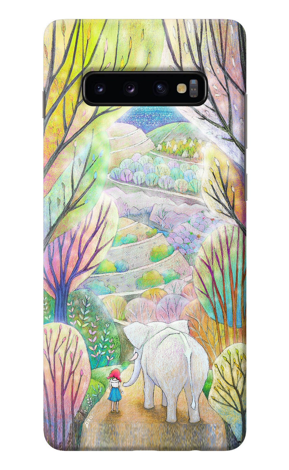 Nature Painting Samsung S10 Plus Back Cover