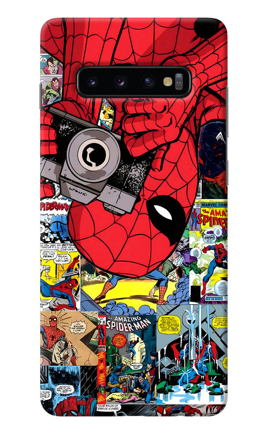 Spider Man Samsung S10 Plus Back Cover