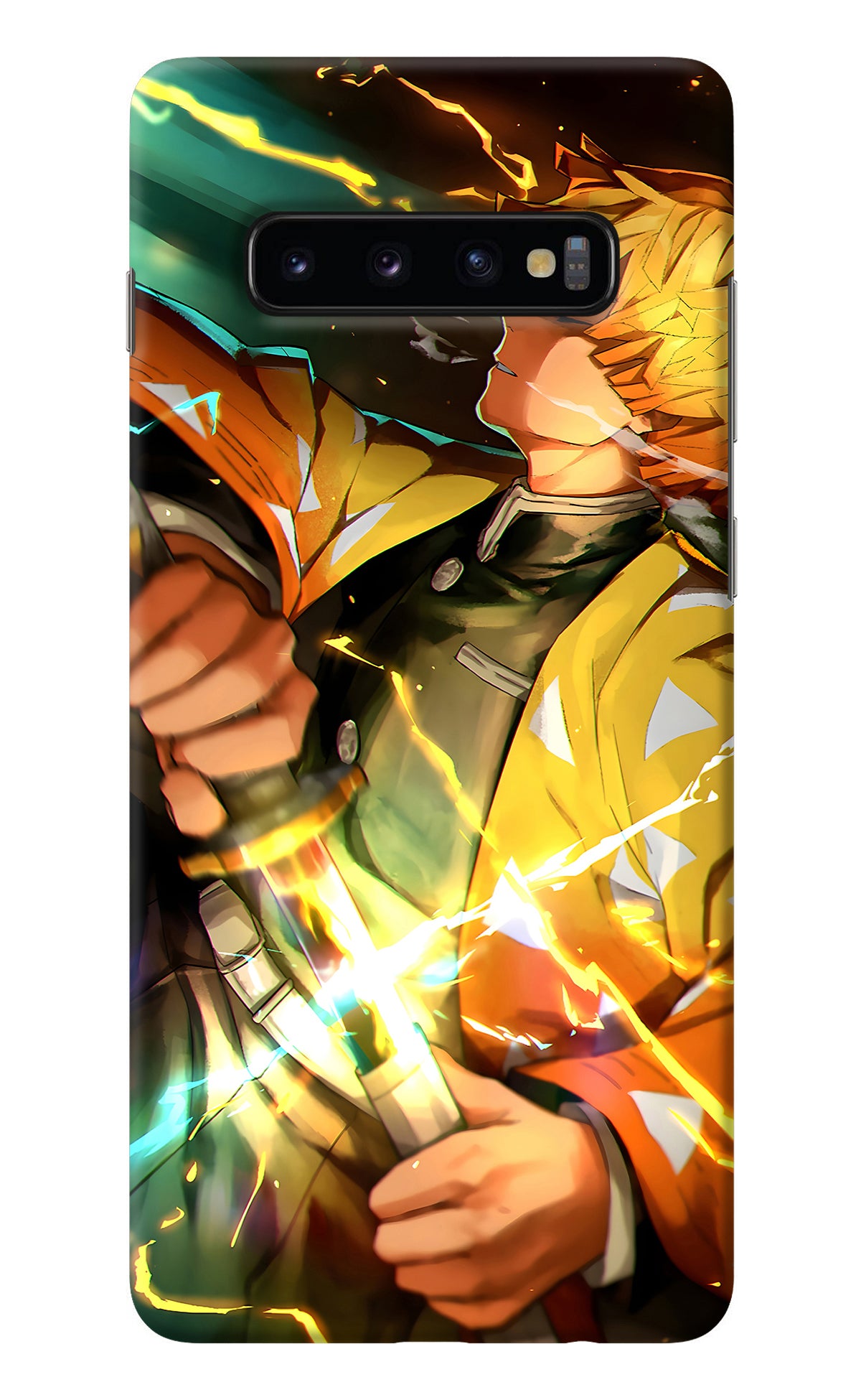 Demon Slayer Samsung S10 Plus Back Cover