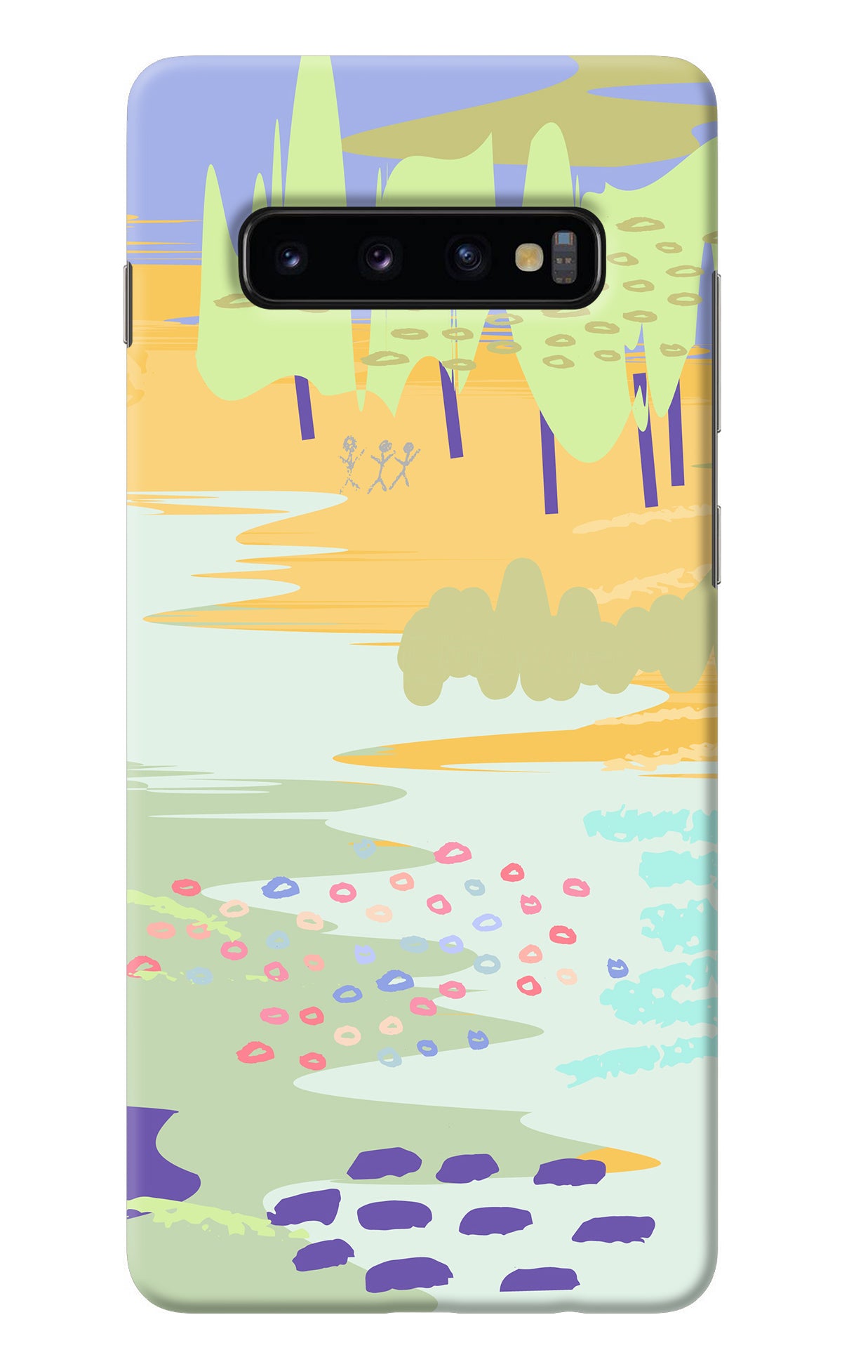 Scenery Samsung S10 Plus Back Cover