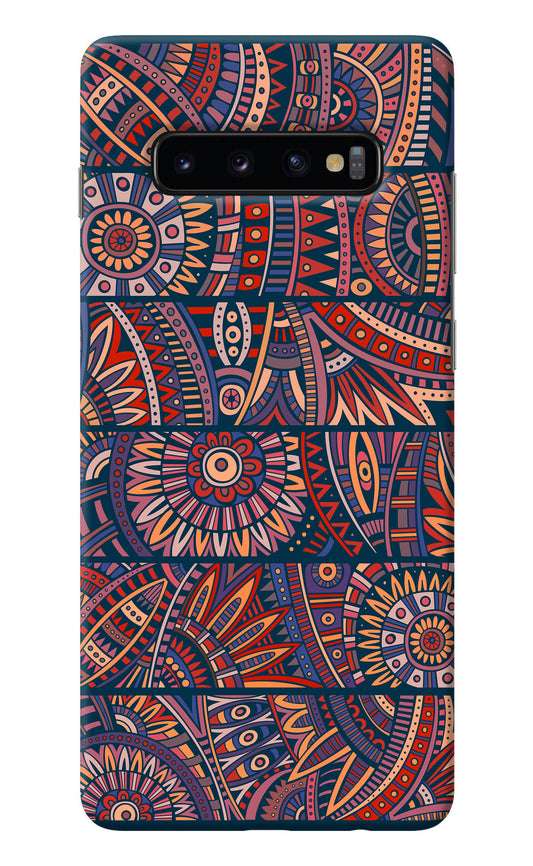 African Culture Design Samsung S10 Plus Back Cover