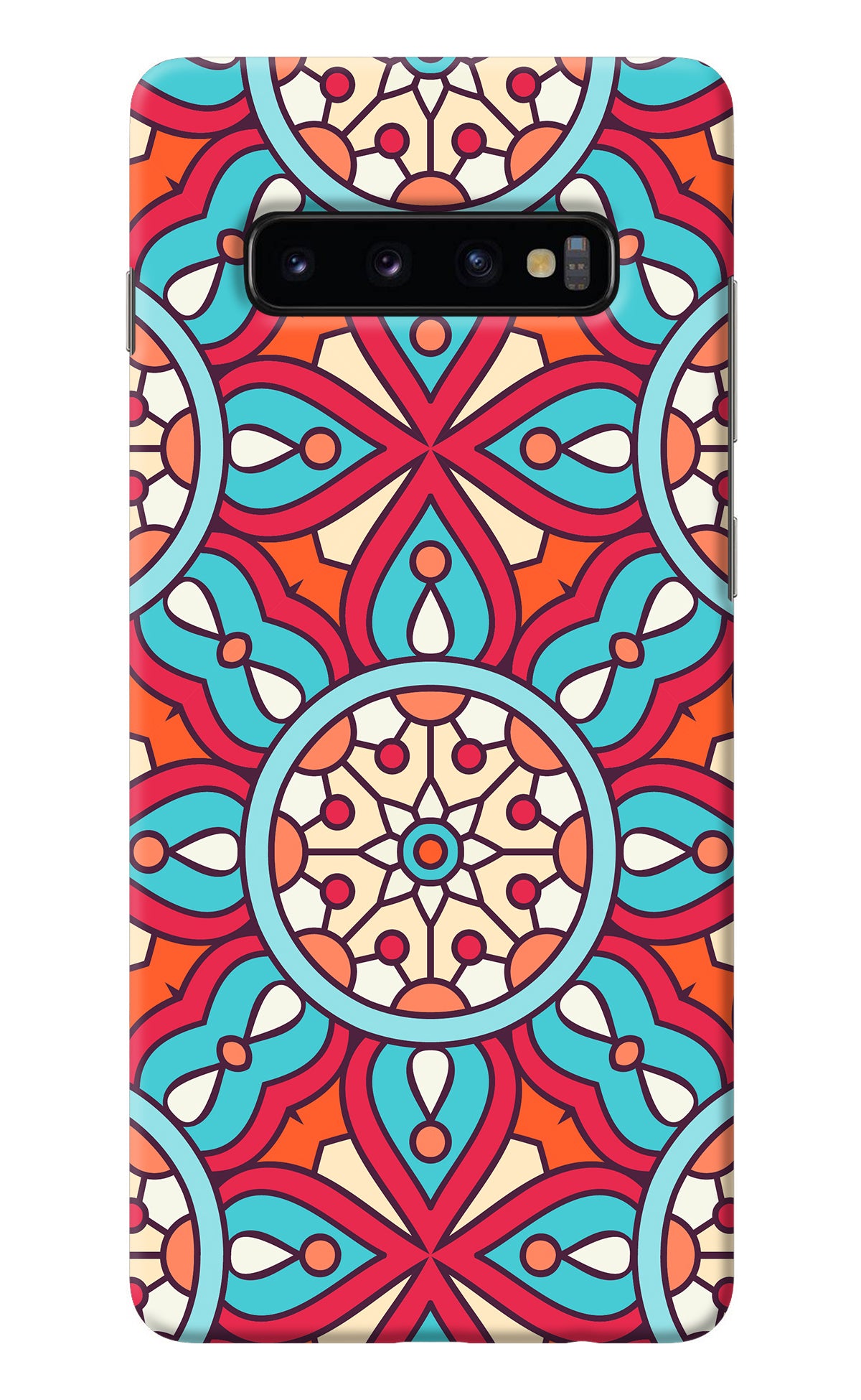 Mandala Geometric Samsung S10 Plus Back Cover