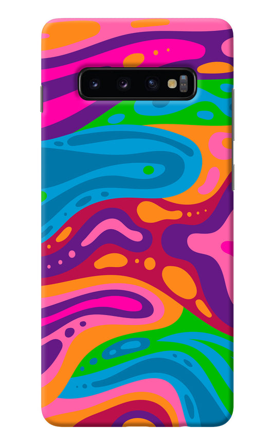 Trippy Pattern Samsung S10 Plus Back Cover