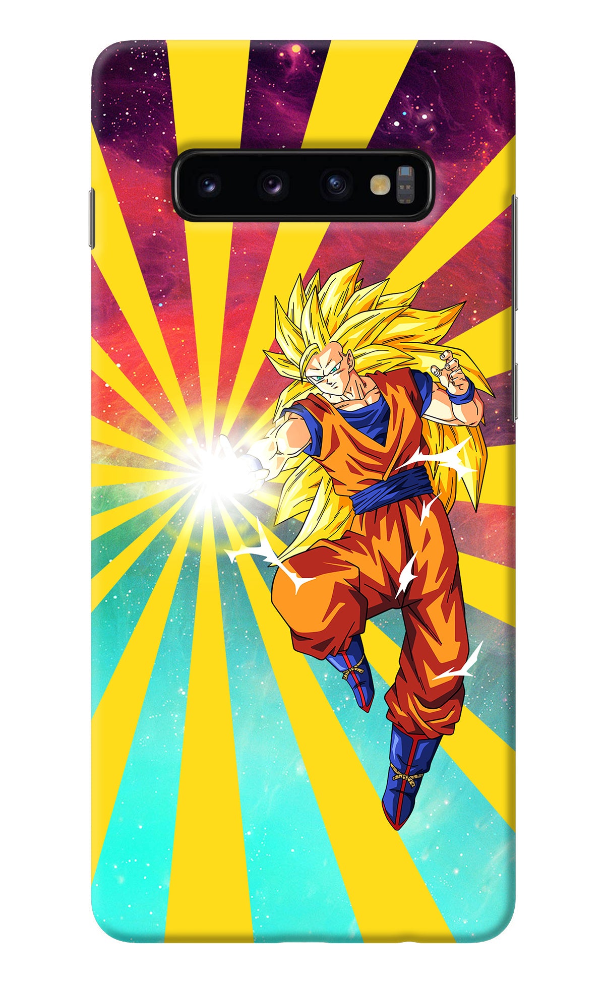 Goku Super Saiyan Samsung S10 Plus Back Cover